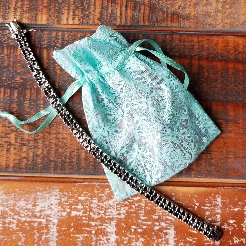 New Black Crystal Bracelet